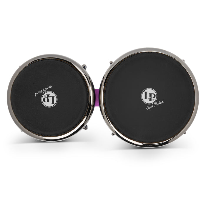 Bongos LP Tony Succar, Rainbow avec accastillage nickel noir, 7 ¼ - 8 ⅝ po
