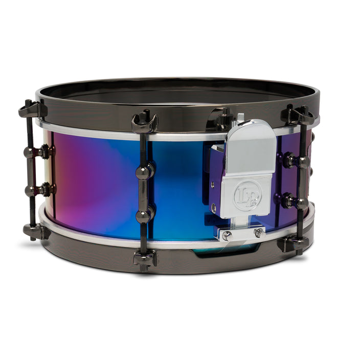 LP Tony Succar Salsa Snare 10X4.5in - Rainbow/Black Nickel