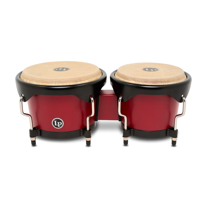 LP Discovery II Ultralight Series Bongo, Red w/ Black HW, 6 ¼ - 7 ¼"