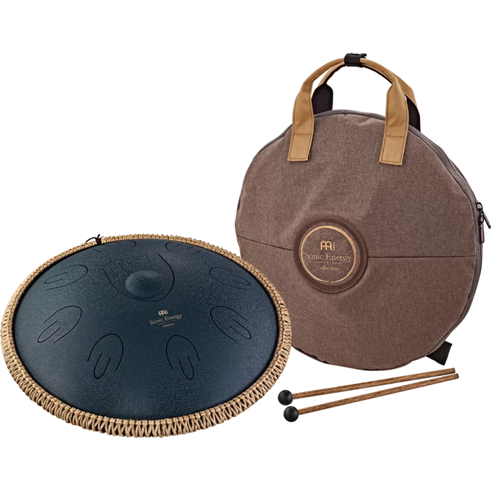 Meinl Sonic Energy Octave Steel Tongue Drum D Amara Navy Blue