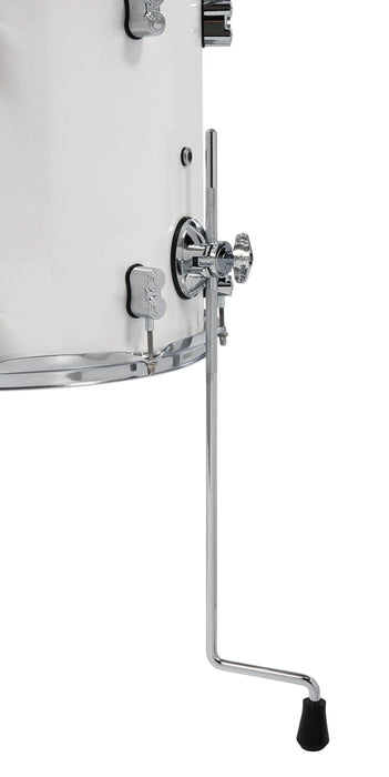 PDP Concept Maple Shell Pack, 7pc, 22" PEARLESCENT WHITE - Chrome Hardware