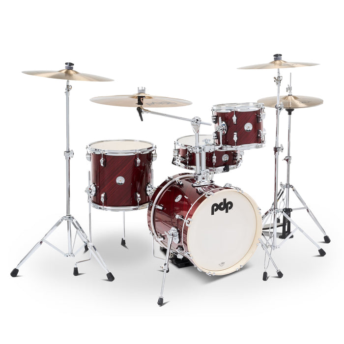 PDP New Yorker Shell Pack, 4-Piece Twisted Cherry