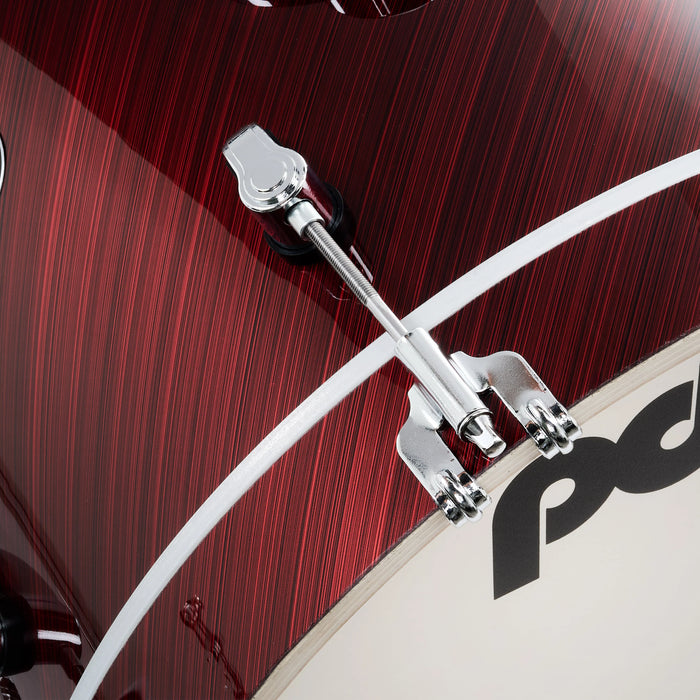 PDP New Yorker Shell Pack, 4-Piece Twisted Cherry