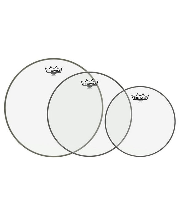 Remo Tom Pack (10in12in14in Clear BE)