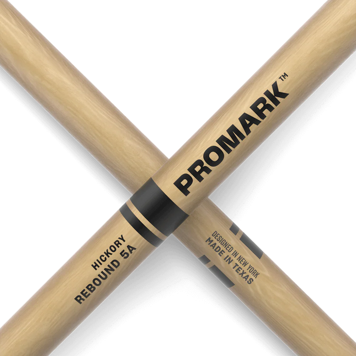 Baguettes de caisse claire ProMark Rebound 5A Nylon en hickory laqué