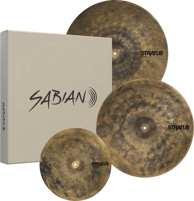 Ensemble de cymbale Sabian Stratus Dry Performance 15-19-22po