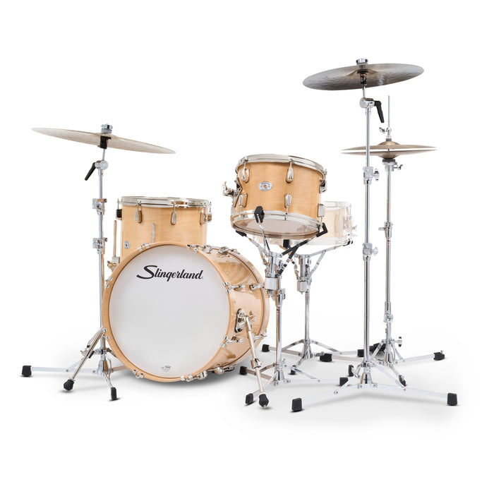 Slingerland Studio King 8x12 14x14,14x18 Ventura Sand drum kit