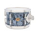 Slingerland Radio King Tom 10x7in - Black Diamond Pearl Wrap - Timpano-percussion