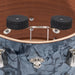 Slingerland Radio King Tom 10x7in - Black Diamond Pearl Wrap - Timpano-percussion