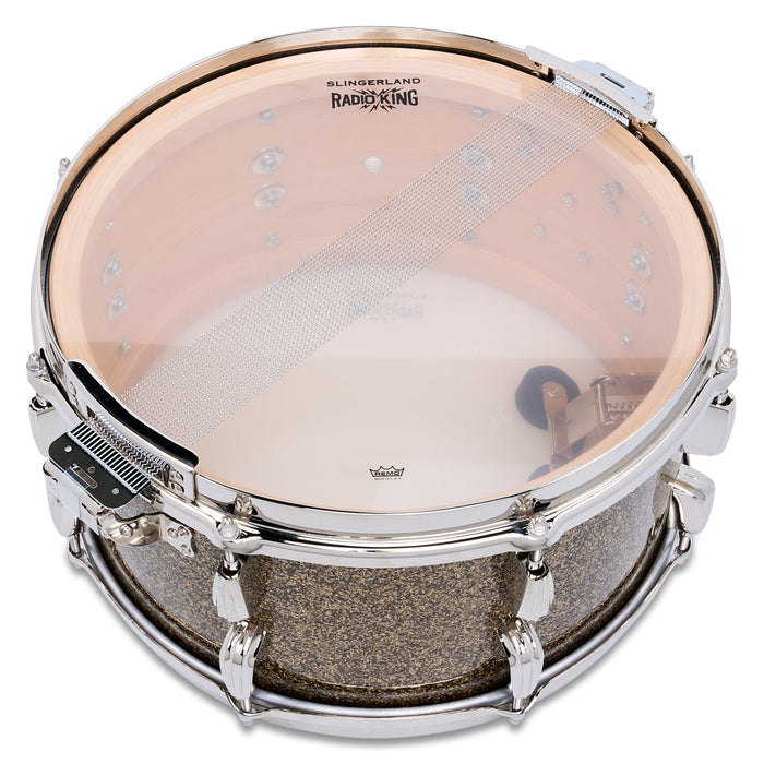 Caisse claire Slingerland Radio King 7x14po Gold Glass