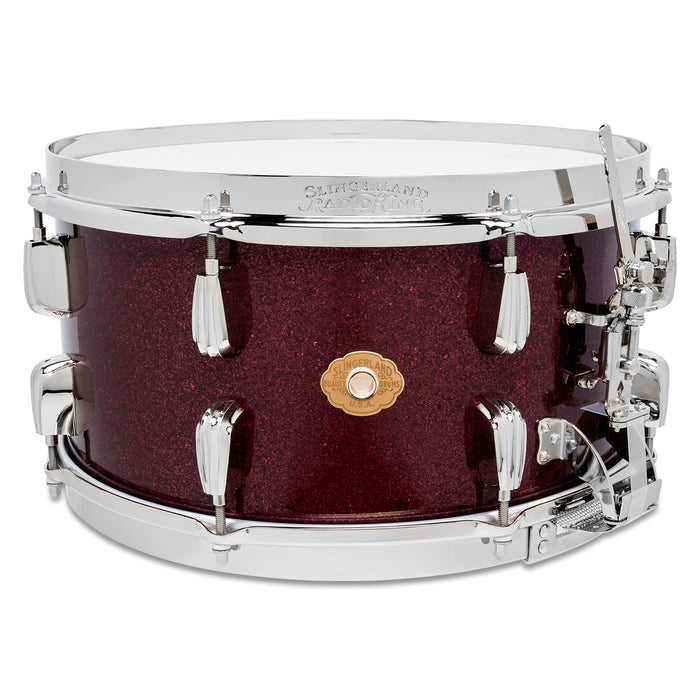 Slingerland Radio King Snare Drum 7x14in Maroon Glass