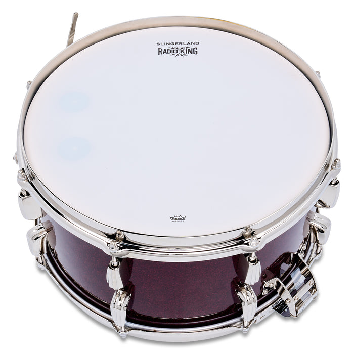 Slingerland Radio King Snare Drum 7x14in Maroon Glass