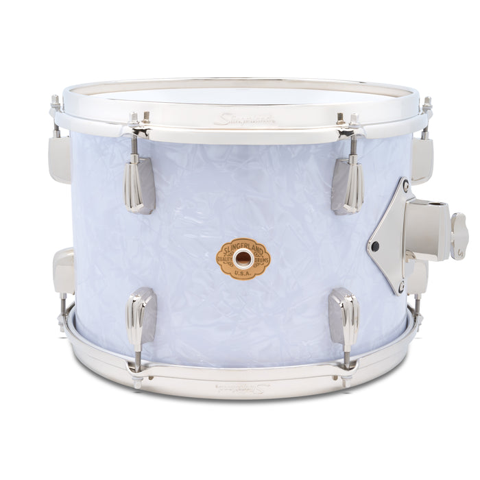 Slingerland Radio King Tom 13x9po - White Marine Pearl Wrap - Timpano-percussion