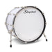 Slingerland Radio King Bass Drum 24x14in - White Marine Pearl Wrap - Timpano-percussion
