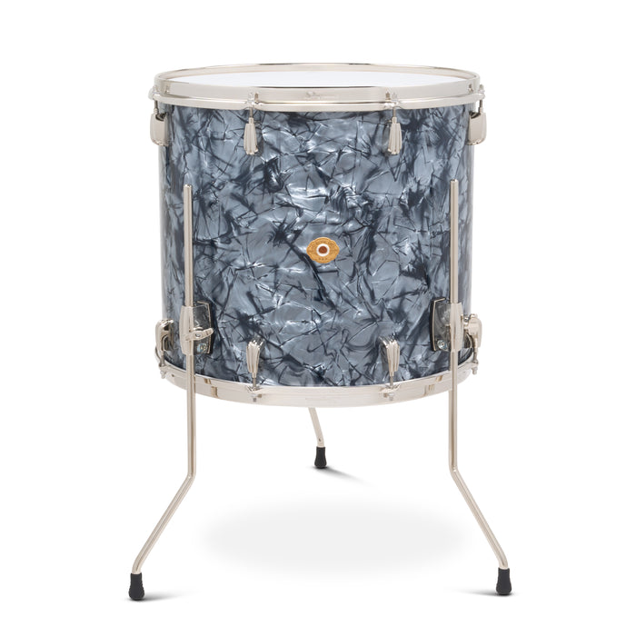 Slingerland Radio King Floor Tom 18x16in - Black Diamond Pearl Wrap - Timpano-percussion