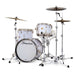 Slingerland Radio King Outfit Drum Kit 18-12-14in - White Marine Pearl Wrap - Timpano-percussion