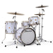 Slingerland Radio King Outfit Drum Kit 18-12-14x14in - White Marine Pearl Wrap - Timpano-percussion