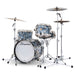 Slingerland Radio King Outfit Drum Kit 18-12-14x14in - Black Diamond Pearl Wrap - Timpano-percussion
