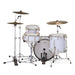 Slingerland Radio King Outfit Drum Kit 20-12-14x14in - White Marine Pearl Wrap - Timpano-percussion
