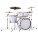 Slingerland Radio King Outfit Drum Kit 22-10-12-16in - White Marine Pearl Wrap - Timpano-percussion