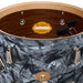Batterie Slingerland Radio King Outfit 22-10-12-16po Black Diamond Pearl Wrap - Timpano-percussion