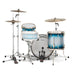 Slingerland Radio King Outfit Drum Kit 20-12-14in - Blue and Silver Lacquer - Timpano-percussion