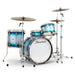 Slingerland Radio King Outfit Drum Kit 20-12-14x14in - Blue and Silver Lacquer - Timpano-percussion