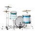 Slingerland Radio King Drum Kit 22-13-16in - Blue and Silver Lacquer - Timpano-percussion