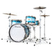 Slingerland Radio King Outfit Drum Kit 22-13-16x14in - Blue and Silver Lacquer - Timpano-percussion