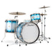 Slingerland Radio King Outfit Drum Kit 24-13-16in - Blue & Silver Lacquer - Timpano-percussion
