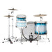 Slingerland Radio King Outfit Drum Kit 24-13-16in - Blue & Silver Lacquer - Timpano-percussion