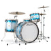 Slingerland Radio King Outfit Drum Kit 24-13-16x14in - Blue and Silver Lacquer - Timpano-percussion