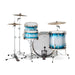 Slingerland Radio King Outfit Drum Kit 24-13-16x14in - Blue and Silver Lacquer - Timpano-percussion