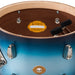 Slingerland Radio King Outfit Drum Kit 24-13-16-18in - Blue and Silver Lacquer - Timpano-percussion