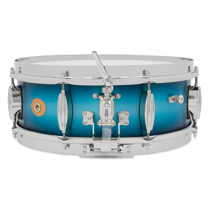Slingerland LE Radio King Snare Drum 14X5in - Blue & Silver - Timpano-percussion