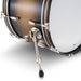 Slingerland Radio King Bass Drum 20x14in - Black and Gold Lacquer - Timpano-percussion