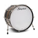 Slingerland Radio King Bass Drum 24x14in - Black and Gold Lacquer - Timpano-percussion