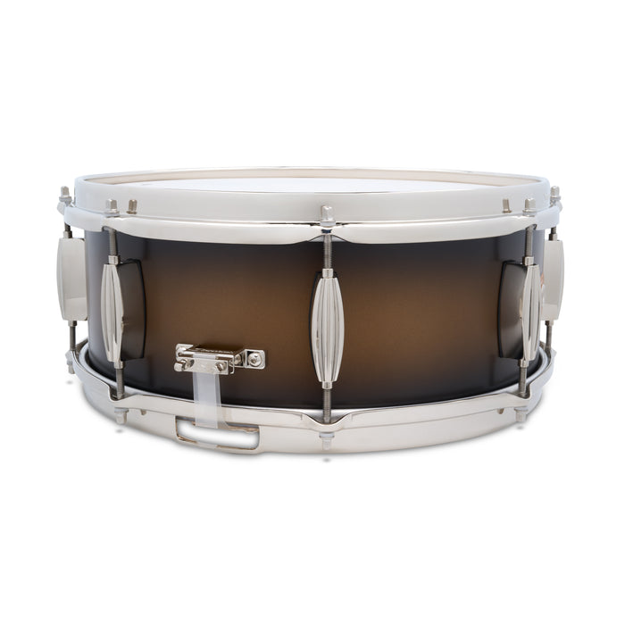 Slingerland Artist Snare 5.5x14in - Black and Gold Lacquer - Timpano-percussion