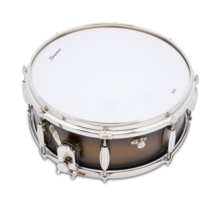 Slingerland Artist Snare 5.5x14in - Black and Gold Lacquer - Timpano-percussion