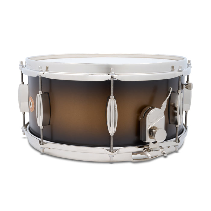 Slingerland Artist Snare 6.5x14in - Black and Gold Lacquer - Timpano-percussion