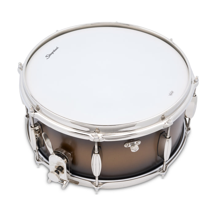 Slingerland Artist Snare 6.5x14in - Black and Gold Lacquer - Timpano-percussion