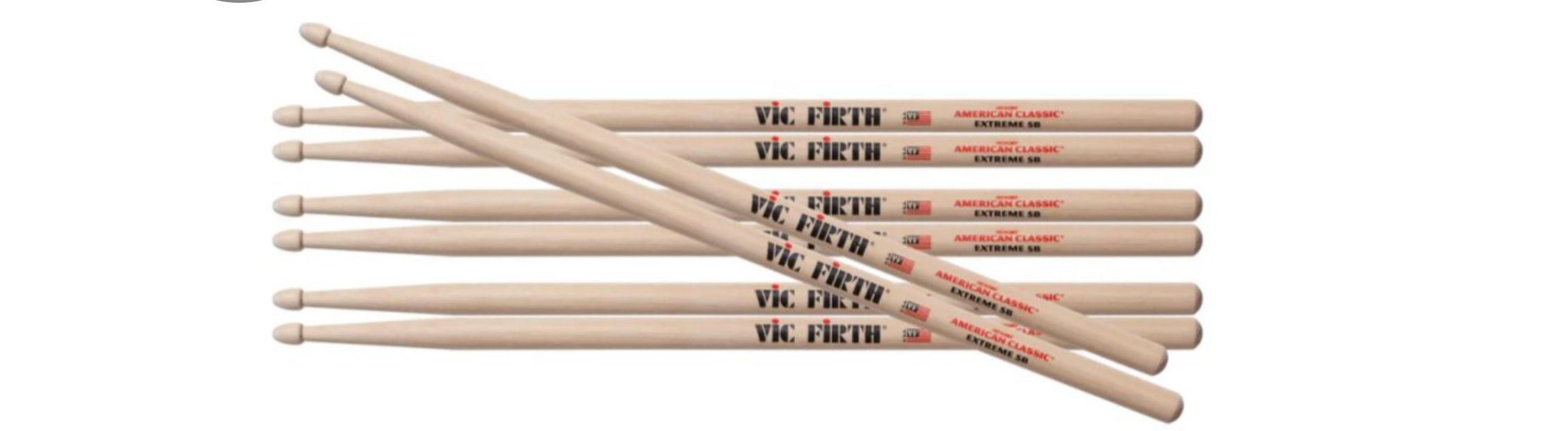 Baguettes Vic Firth X5B - Achetez-en 3, recevez-en 1 gratuite
