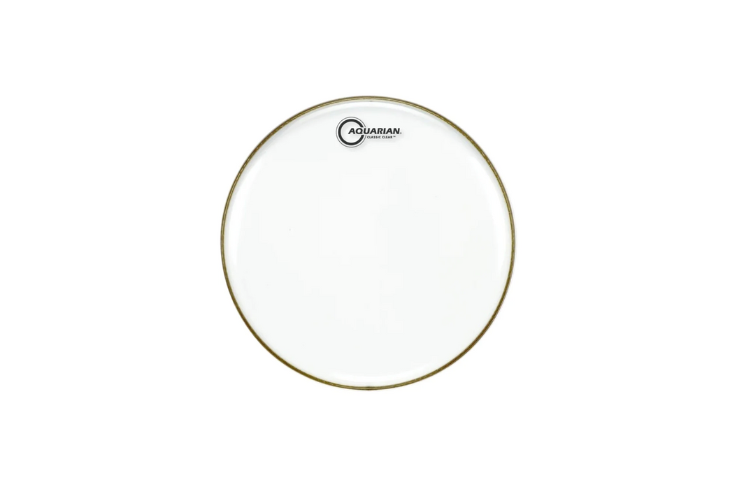 Aquarian Classic Clear Head Pack 10-12-16in + Texture Coated 14 in snare drum head