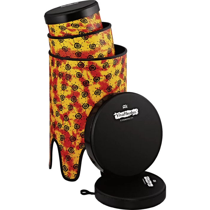 Meinl POP OFF BASS DRUMS soft sound series set pre-tuned napa head sunshine finish