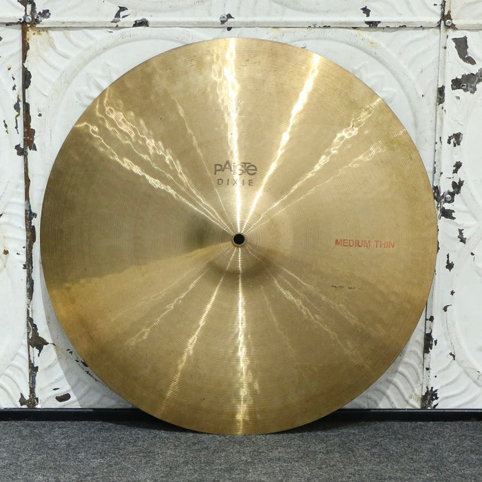 Used Paiste Dixie Medium Thin Crash Cymbal 18in (1240g)