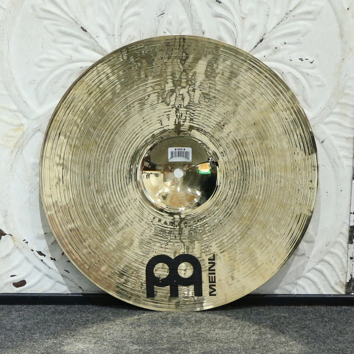 Cymbale crash/top de hi-hat usagée Meinl Byzance Brilliant Thin 14po (706g)