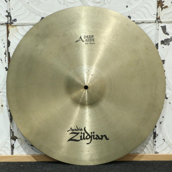 Cymbale ride usagée Zildjian A Deep Ride 20po (2684g)
