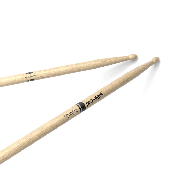 ProMark Classic Attack 5B Drum Sticks - Shira Kashi Oak