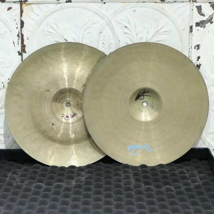 Cymbales hi-hat PGB Inverted China 14po -  with bronze sizzler