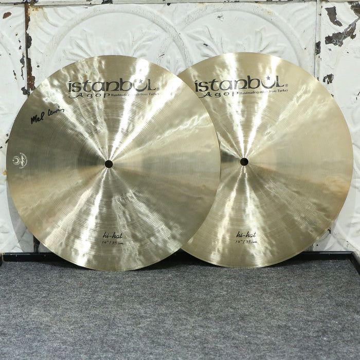 Cymbales hi-hat Istanbul Agop Mel Lewis 14po (847/976g)